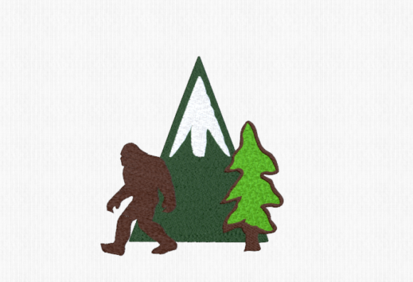 Bigfoot in the Mountains Embroidery Design Review