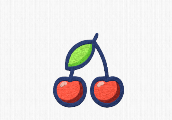 Cherries Embroidery Design: A Sweet, Sassy Staple for Small Shops