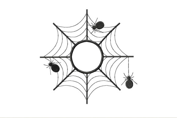 Circle Frame for Monogram: A Spooky Craft Fair Favorite