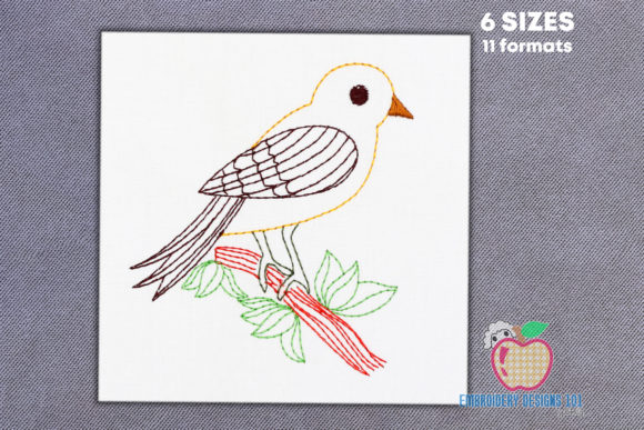 Finch Bird on Tree Branch: A Designer's Business Review