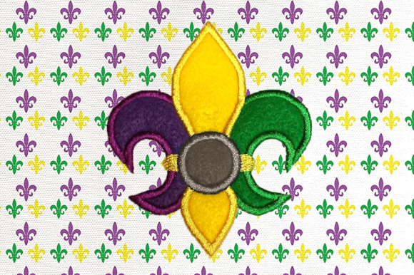 Fleur De Lis and Monogram Circle: Embroidery Review