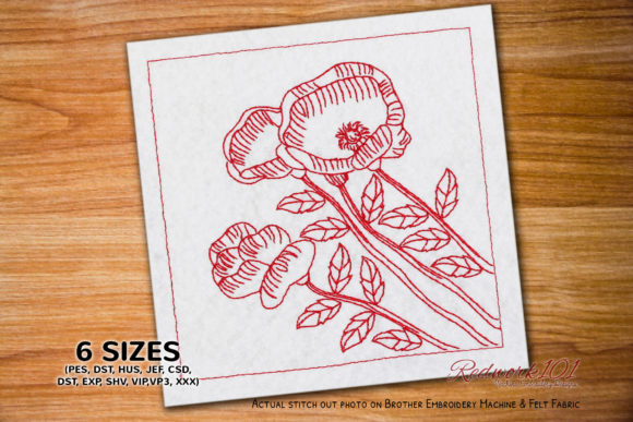 Fresh Poppies Bouquet for Boutique Apparel