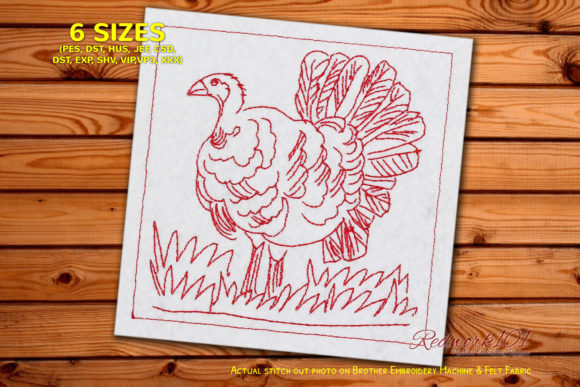 Gamefowl on Grass Embroidery Review for Sellers