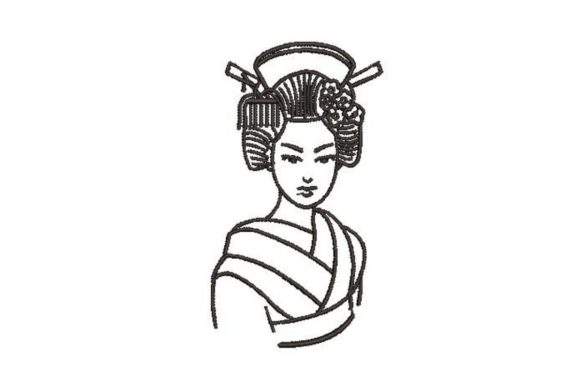 Japanese Geisha Embroidery Design: A Designer’s Review
