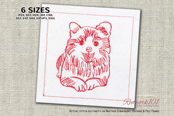 Pomeranian with Tongue Out: A Designer’s Embroidery Review