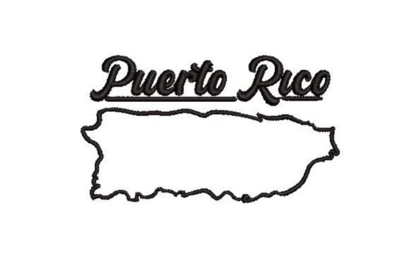 Puerto Rico Map Design Review for Personalized Gifts
