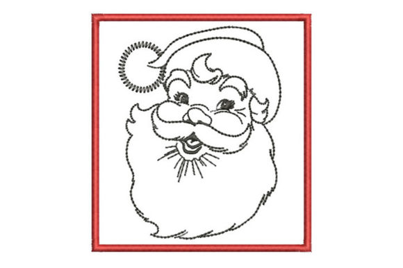 Santa Claus Picture: A Cheerful Christmas Embroidery Review