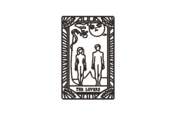 The Lovers Tarot Card Embroidery Design Review