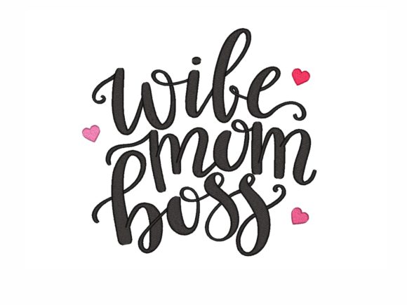 Wife Mom Boss: The Holiday Embroidery Staple